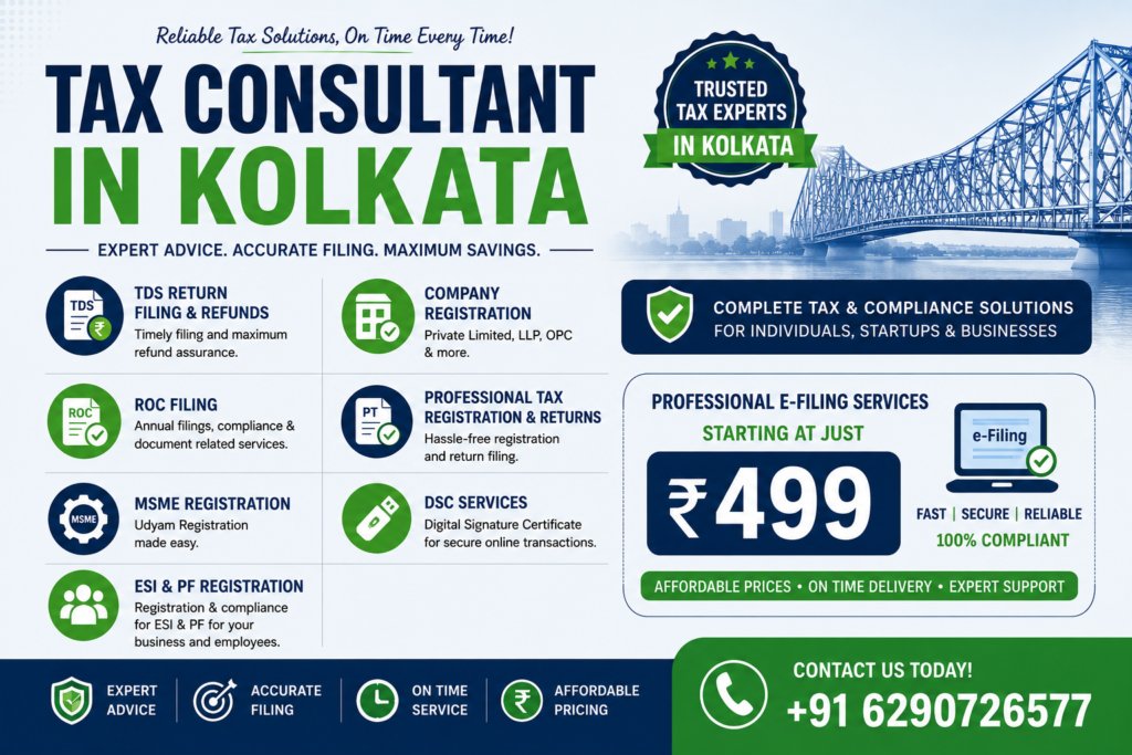 Tax Consultant In Kolkata 