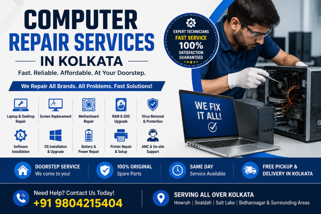 Computer Repair Services In Kolkata