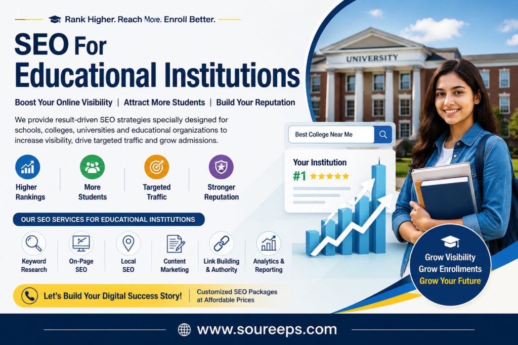 SEO For Educational Institutions In Kolkata