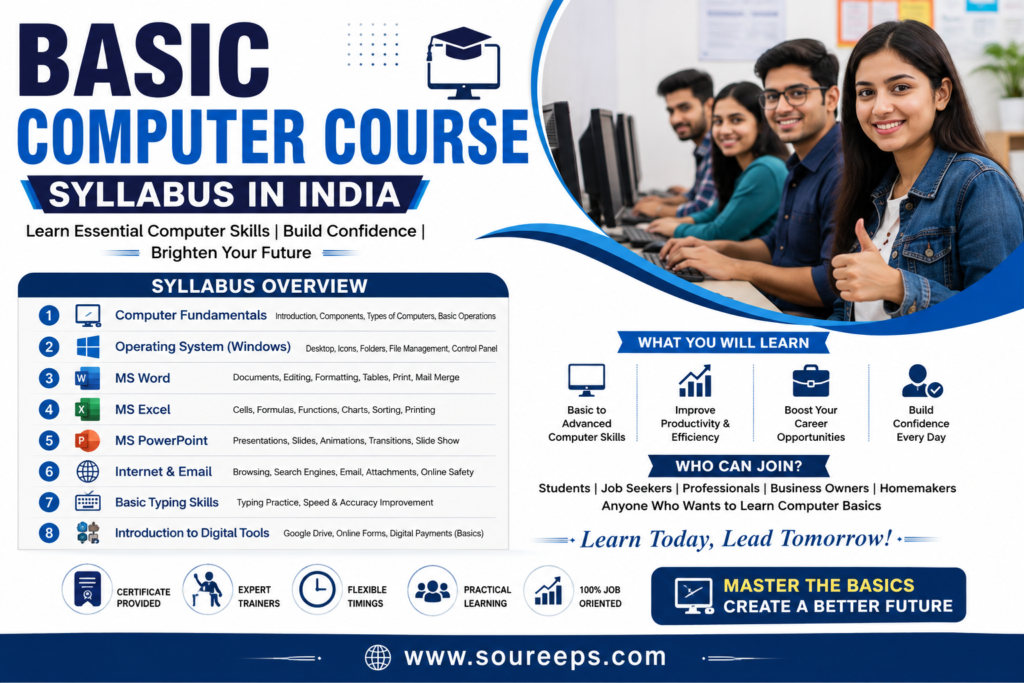 Basic Computer Course Syllabus 